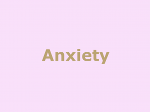 Anxiety Ongar