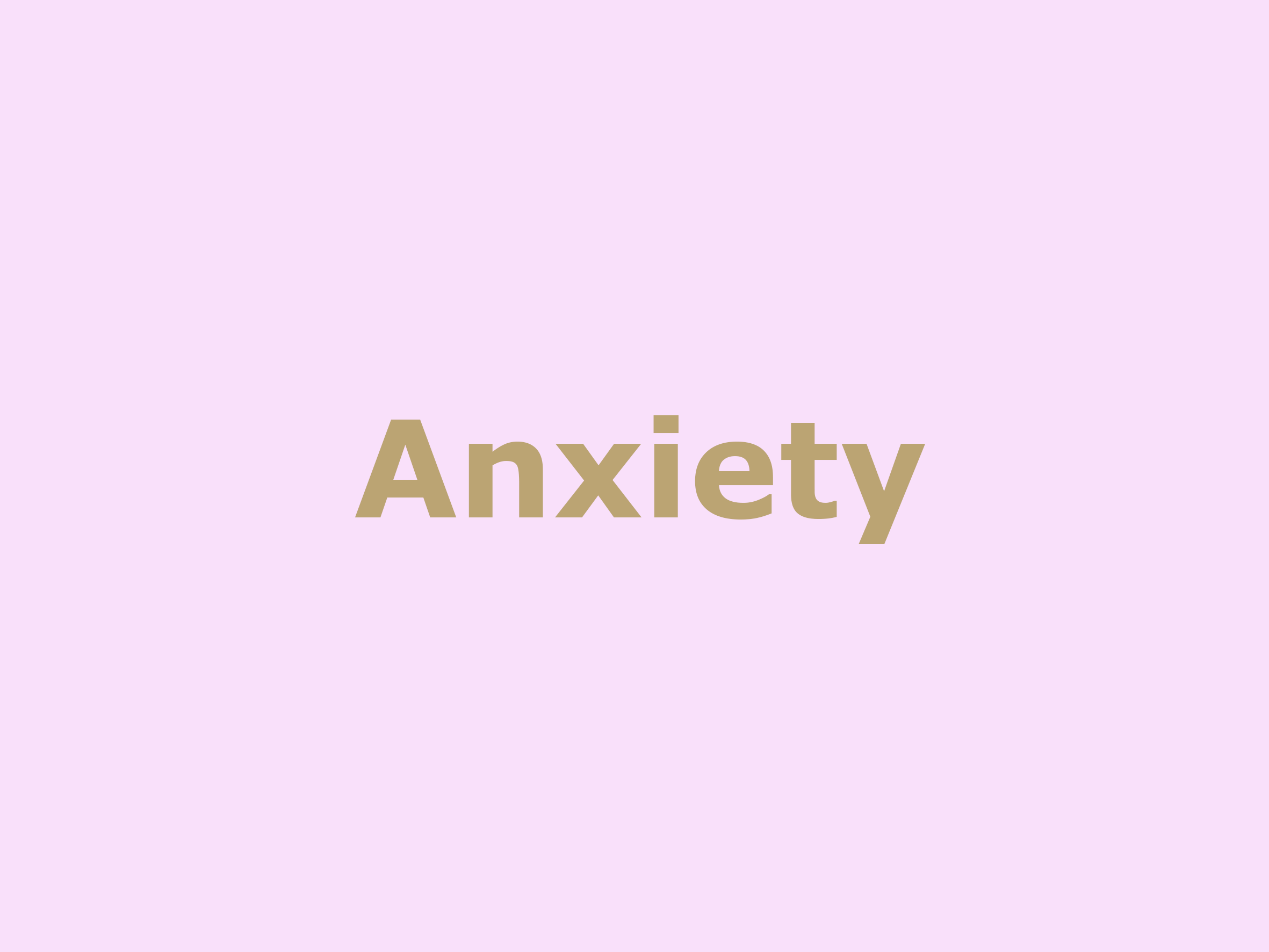 Anxiety Ongar